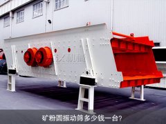 <b>礦粉圓振動(dòng)篩多少錢一臺(tái)？</b>